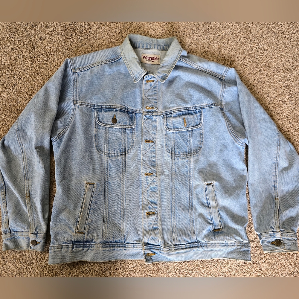 Wrangler Men's Light Blue Denim Jacket